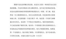 [我的偶像]他才是我心中最闪耀的人！_350字