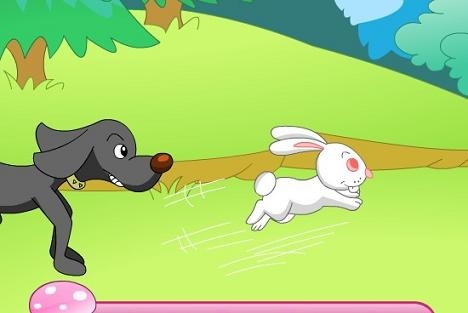 哲学故事材料：“努力”猎犬和“绝望” rabbit_250个单词