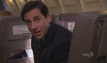 My mother on a business trip