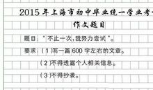 2011聊城中考作文题目：以“借口”为话题作文