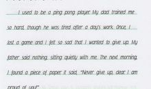 08年四川内江中考英语满分作文