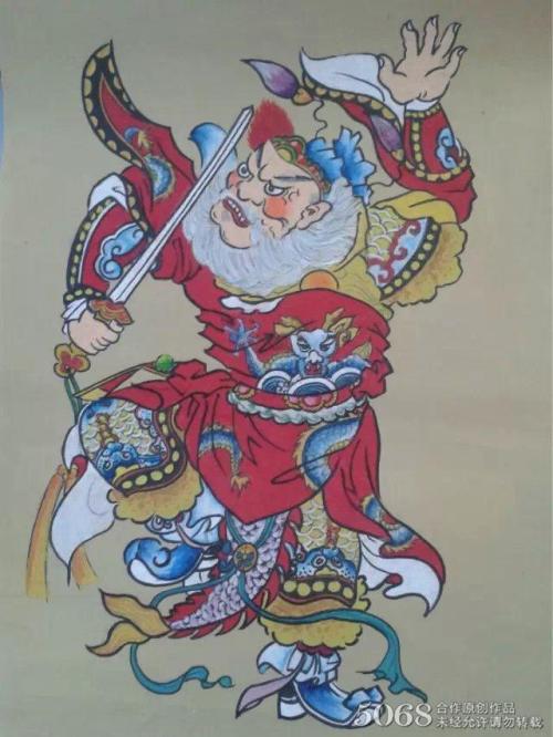 农历新年传奇三：贴门神_650字
