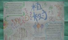 植树节手抄报（10）_20字