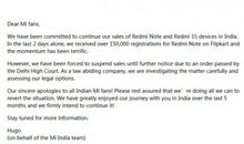 给小米的一封信_750字