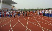 初中田径运动会_800字