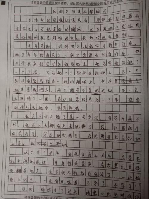 高中二期末考试作文：玩烟花_900字