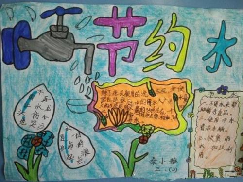 保护水资源从me_500字开始