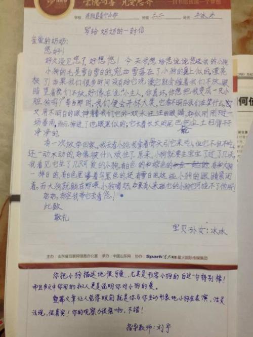给胡老师的一封信_300字
