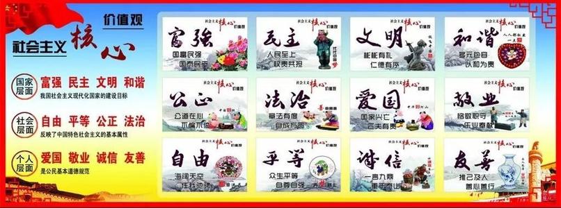 社会主义核心价值观_650字