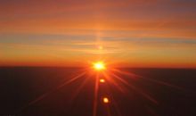 美丽的日出 　_350字