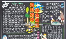 植树节黑板报（7）_20字