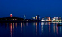 美丽的滨江风光_450字