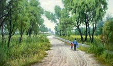 关于家乡作文：家乡的路，淌着甘甜_900字