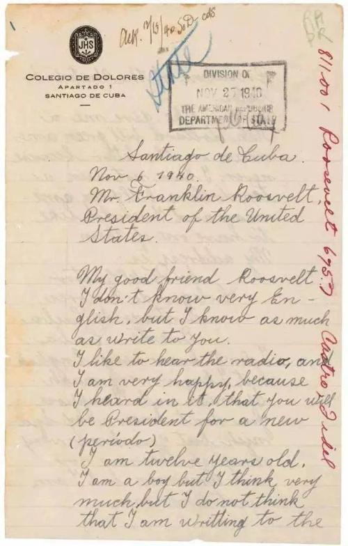 给罗斯福的一封信_350个单词