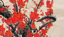 姑苏城外一茅屋，万树梅花月满天。