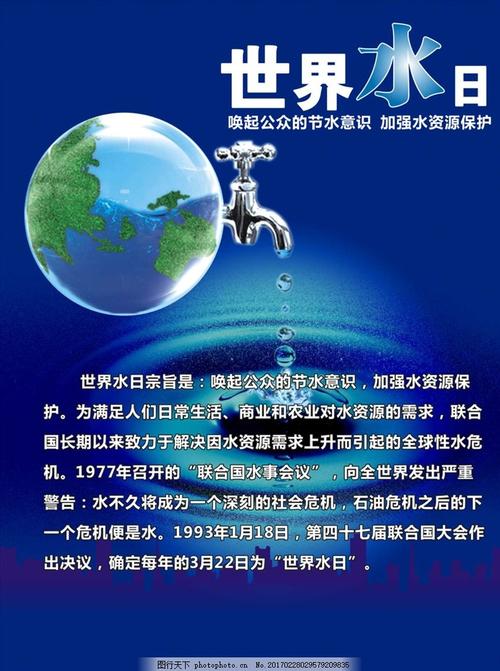 世界水日宣传口号_350字