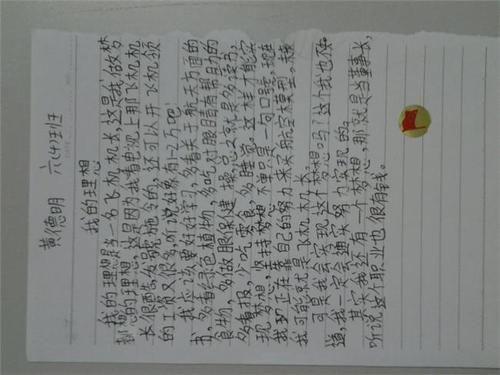 我的人生理想（20）_300字