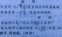 试卷发下来以后_300字