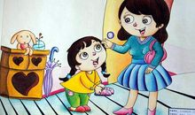 妈妈辛苦了_50字