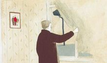 和爸爸一起散步_250字