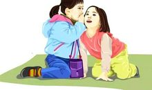 对自己说悄悄话