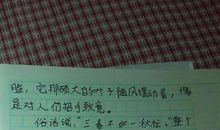 怀念小学的日子