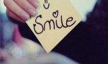 以微笑面对生活