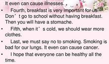 甲流英文作文： I hope everyone can keep healthy_600字