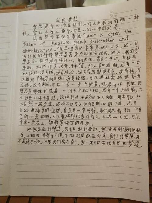 我的梦想_350字