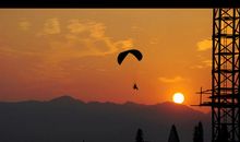 太阳落山时_250字