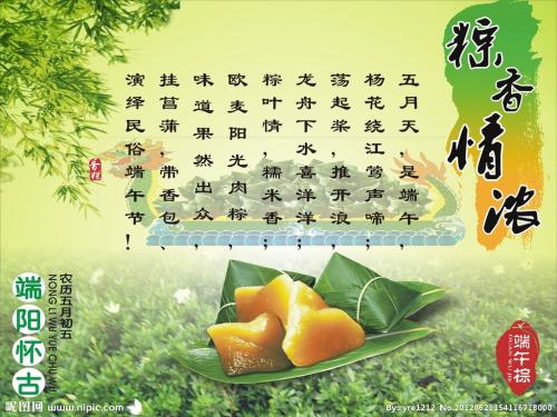 我最喜欢的端午节_350字
