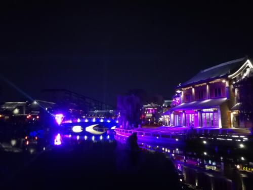 罗义古城夜游