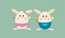 我家的小白兔_500字