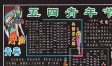 青年节黑板报——时尚青春_20字