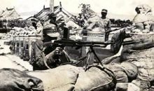 卢沟桥上的战火和硝烟