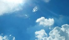 假如我变成白云