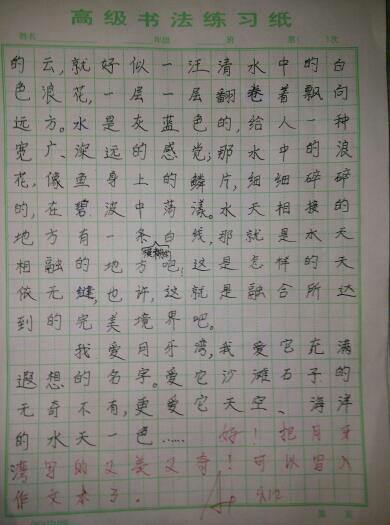 风景构成：美丽的大海_200字
