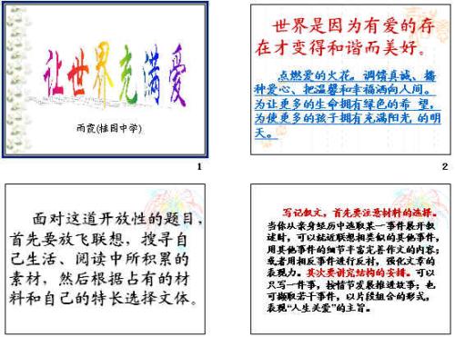 爱！ ？ _500字