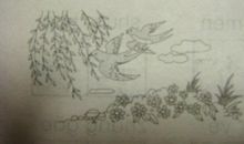 工厂污染小河看图写话