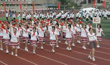 运动会口号：运动场上的健儿_150字