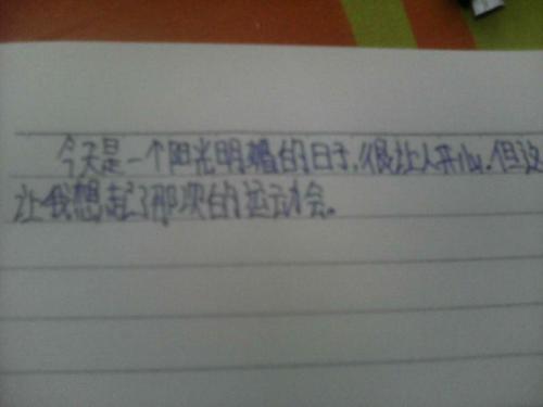 运动会日记：记得一次学校运动会_700字