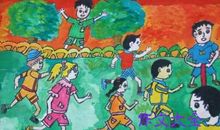 关于运动会的作文：热闹的运动会_600字