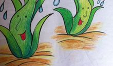 《小雨点》诗歌