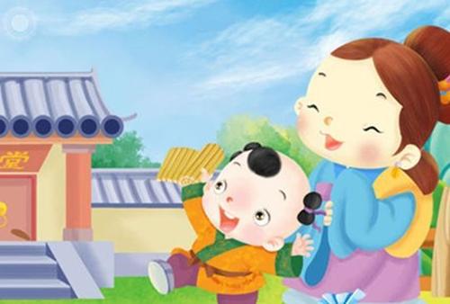 阅读_200字后的成语故事“梦母的三招”