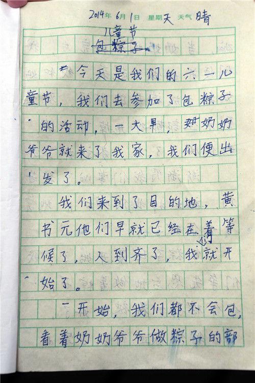 写日记100字