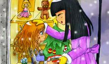 卖火柴的小女孩来到我身边_300字