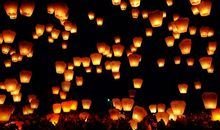 2013年放飞孔明灯_150字