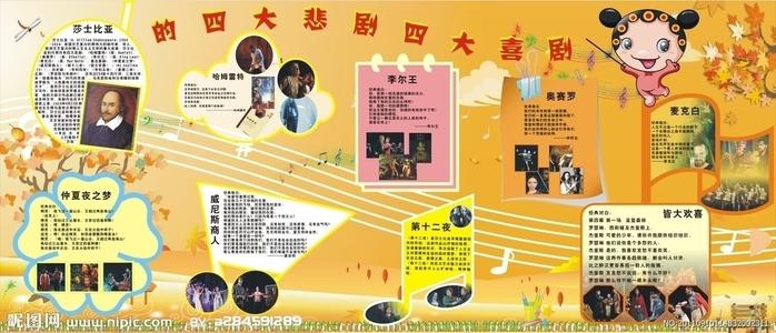 莎士比亚的四个悲剧文学常识