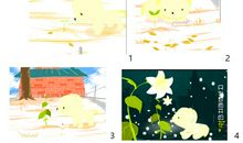 [四年级看图写话]春天的童话：一朵只为你而开的花_900字