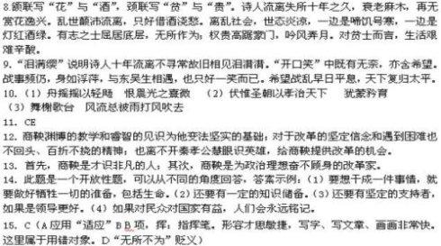 乐观的平行句子